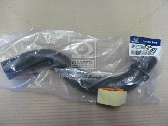 Патрубок радіатора нижній Hyundai Tucson/Kia Sportage 10- (вир-во Mobis) Hyundai/Kia/Mobis 254122Y000 (фото 1)
