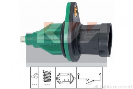 Датчик заднього ходу (аналог EPS 1.860.151/Facet 7.6151) KW 560 151