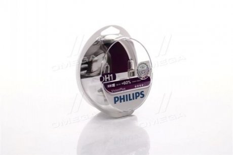 Лампа розжарювання H1VisionPlus12V 55W P14,5s PHILIPS 12258VPS2