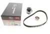 Ремкомплекты привода ГРМ автомобилей с водяным насосом PowerGrip Kit (Пр-во Gates) GATES KP15627XS