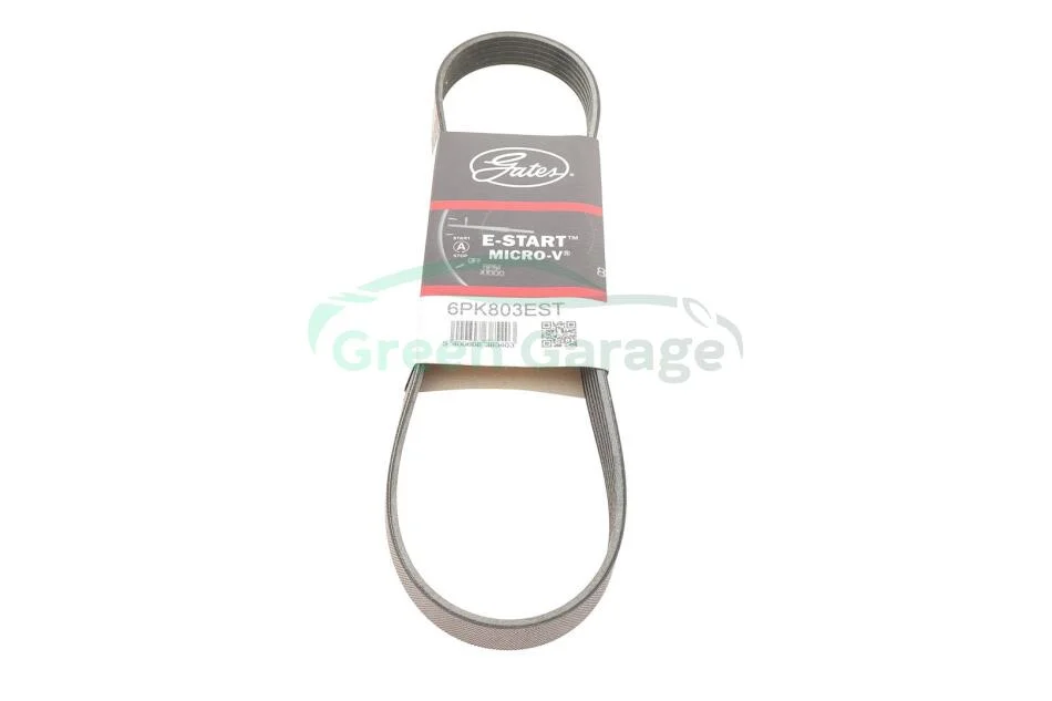 Ремень поликлиновой Gates 6PK803EMD GATES 6PK803EST (фото 1)