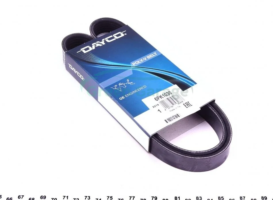 Ремень поликлин. (пр-во) DAYCO 6PK1030 (фото 1)