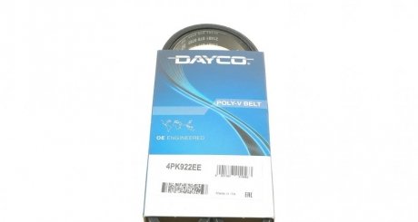Пас привідний з довжиною кола понад 60см, але не більш як 180см DAYCO 4PK922EE