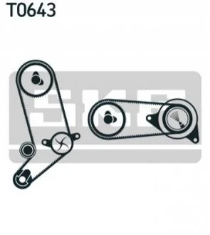 Комплект ремня ГРМ (Пр-во) SKF VKMA01266