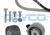 Ремень ГРМ, комплект (Пр-во Dayco) DAYCO KTB818