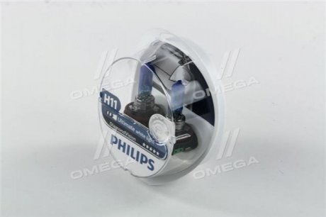 Ліхтар накалу H11 12V 55W PGJ19-2 Diamond Vision 5000K PHILIPS 12362DVS2