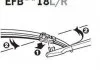 ExactFit Flat Щітка склоочисника,безкаркасна OEM (350мм) TRICO EFB3518L (фото 1)