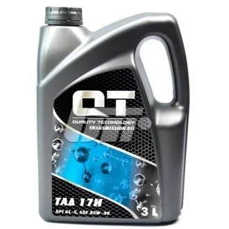 Мастило трансм.ТАД-17И для МКПП QT-Oil ТАД17-И 3л / 85W90 GL5 QT-OIL QT2585903
