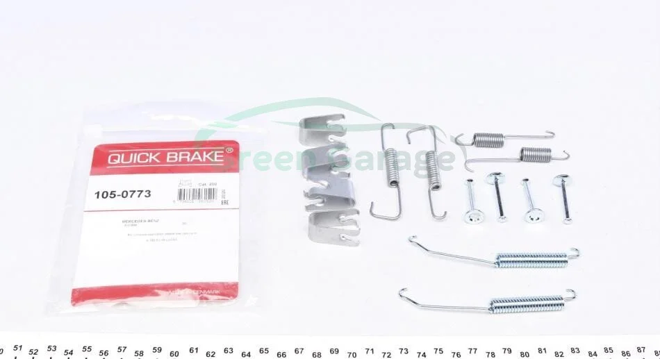 Монтажний набір колодки QUICK BRAKE 1050773 (фото 1)