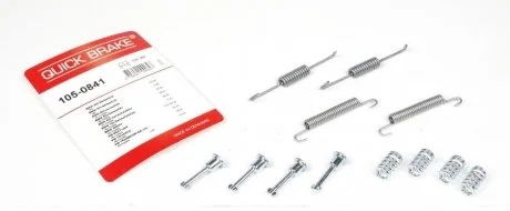 Комплект пружинок колодок стояночного гальма QUICK BRAKE 1050841