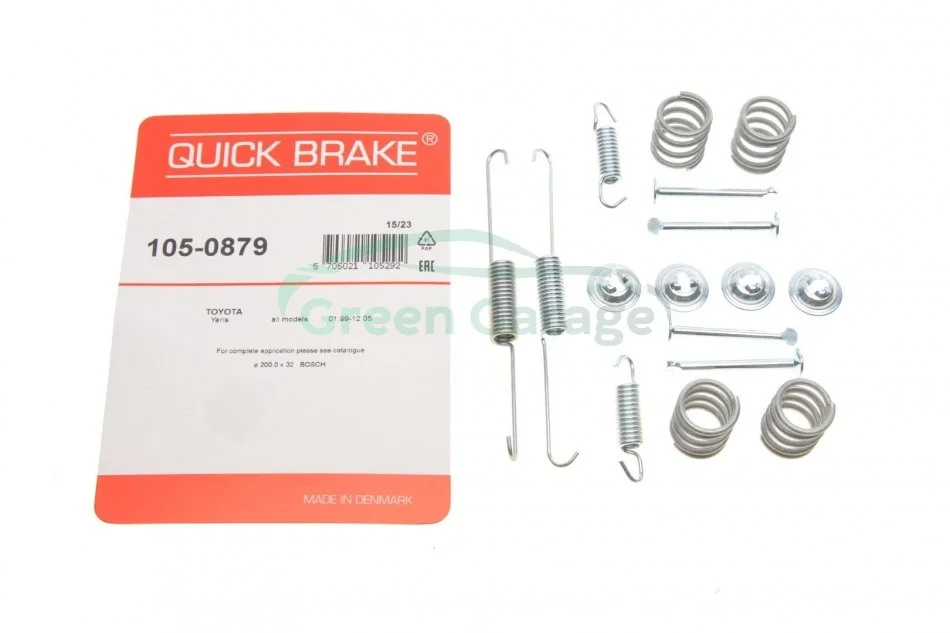 Монтажний набір барабанних колодок QUICK BRAKE 1050879 (фото 1)