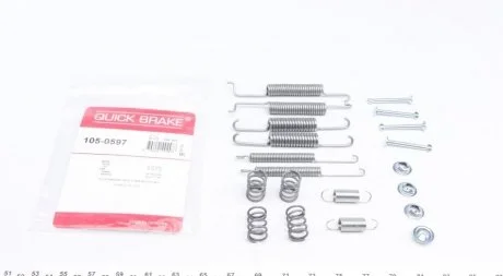 Монтажний набір колодки QUICK BRAKE 1050597