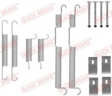 Комплект пружинок колодок ручного гальма QUICK BRAKE 105-0844