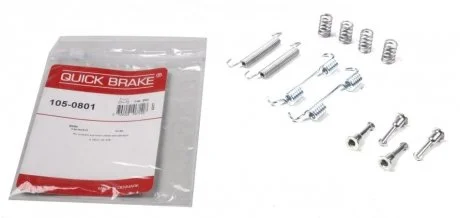 Пружинки до колодок QUICK BRAKE 1050801