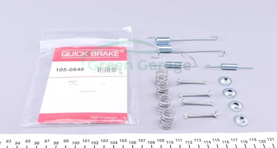 Монтажний набір барабанних колодок QUICK BRAKE 1050848 (фото 1)