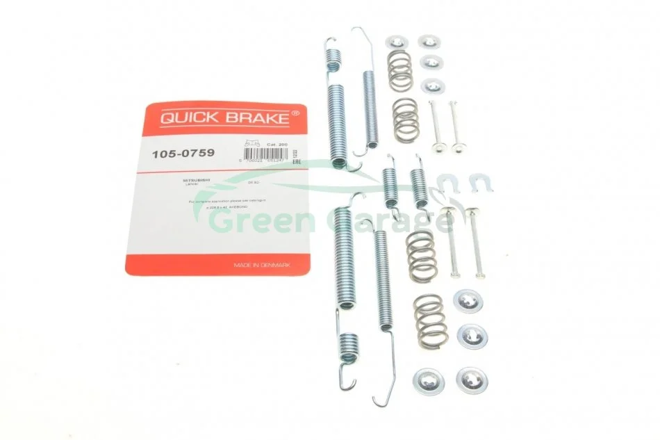 Комплект пружинок колодок стояночного гальма QUICK BRAKE 1050759 (фото 1)