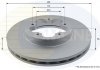 - Диск гальмівний вентильований з покриттям COMLINE ADC1234V (фото 1)