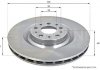 - Диск гальмівний вентильований з покриттям COMLINE ADC1844V (фото 1)