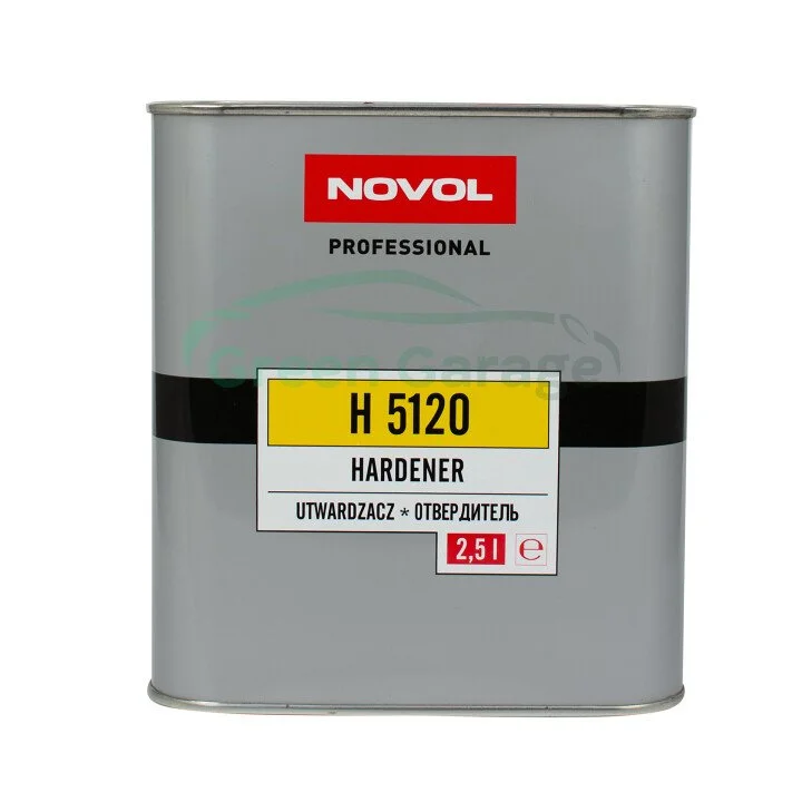 Отверджувач H5120 для лаку Novakryl 570, 580, 590 2,50л x4 Novol 35636 (фото 1)
