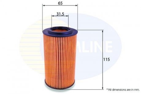 - Фільтр оливи (аналогWL7430/OX153/7D1) COMLINE CHN11675