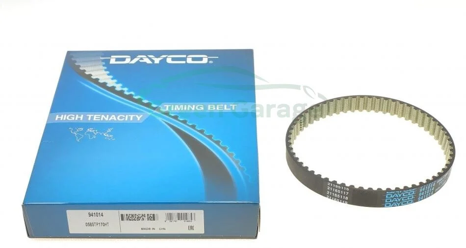 Пас ГРМ з довжиною кола понад 60см, але не більш як 150см DAYCO 941014 (фото 1)