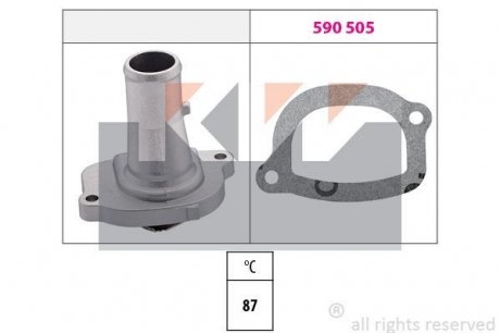 Термостат системи охолодження KW 580 124