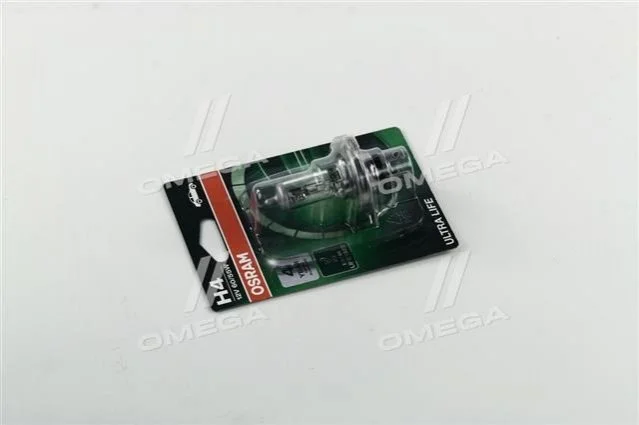 Лампа фарна H4 12V 60/55W P43t ULTRA LIFE 1шт.blister (вир-во) OSRAM 64193ULT01B (фото 1)