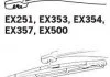 ExactFit Rear Щітка склоочисника,задня OEM (500мм) TRICO EX500 (фото 4)