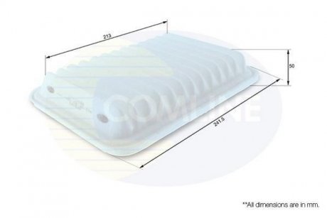 - Фільтр повітря (аналогWA9627/LX2792) COMLINE CTY12186