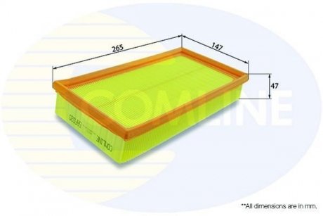 Фільтр повітряний COMLINE EAF020