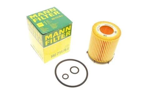 Масляний фільтр MANN HU711/6z