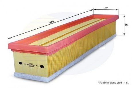 - Фільтр повітря (аналогWA9425/LX1849) COMLINE EAF722
