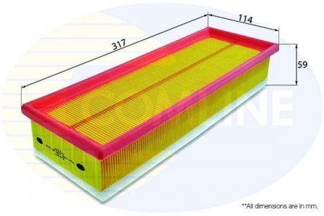 Фільтр повітряний COMLINE EAF497