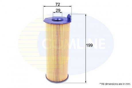 Фільтр масла COMLINE EOF244