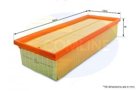 - Фільтр повітря (аналогWA6781/LX1211) COMLINE EAF501