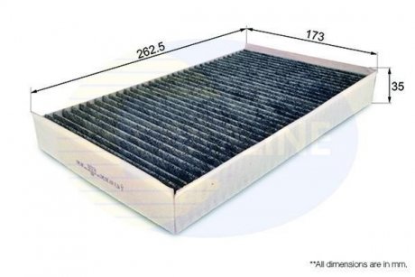 Фільтр повітря (салону) COMLINE EKF297A