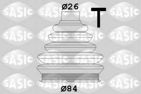 Пыльник CITROEN BERLINGO, JUMPY, PEUGEOT EXPERT, 2008 I, 208 II, 208 I (пр-во) SASIC 1900016