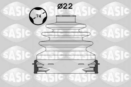 Пыльник RENAULT Master II Scenic II (пр-во) SASIC 1904005