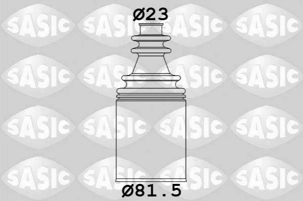 Пыльник OPEL MOVANO A, VIVARO A, RENAULT MASTER II, TRAFIC II (пр-во) SASIC 1904006 (фото 1)