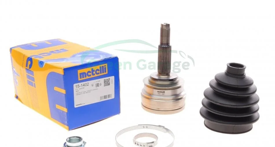Шарнір рівних кутових швидкостей, з елементами монтажу METELLI 151402 (фото 1)
