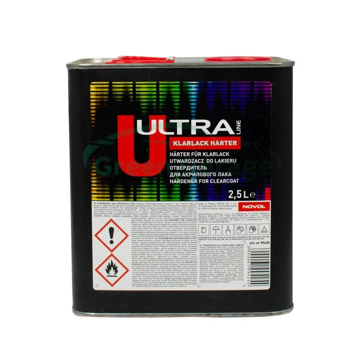 ULTRA LINE отверджувач для лаку 300/для лаку 400 2,5л Novol 99425 (фото 1)