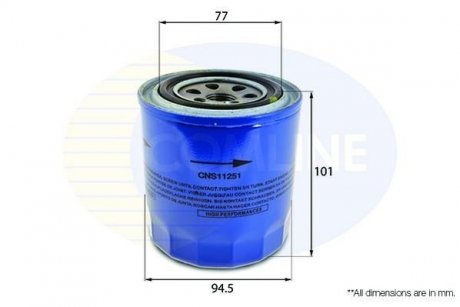 Фільтр масла COMLINE CNS11251 (фото 1)