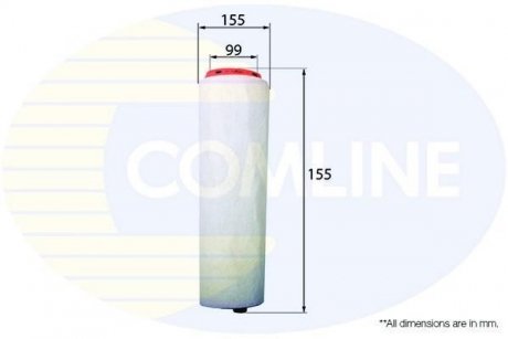 Фільтр повітряний COMLINE EAF079