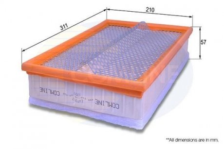Фільтр повітряний COMLINE EAF057