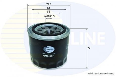 Фільтр масла COMLINE CMB11341