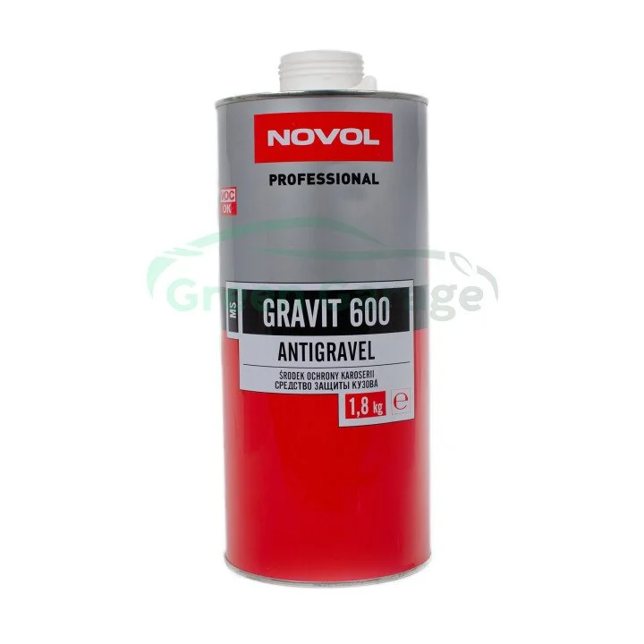 GRAVIT 600 Антикорозійне покриття MS - біле 1,80кг x8 Novol 37834 (фото 1)