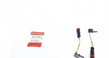 Датчик зносу гальмівних колодок QUICK BRAKE WS 0196 A