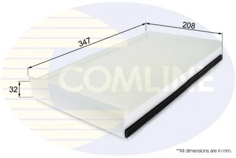 Фільтр повітря (салону) COMLINE EKF279