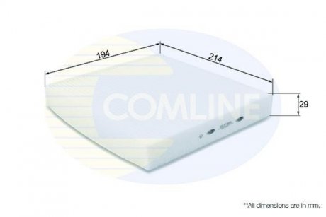 Фільтр повітря (салону) COMLINE EKF185