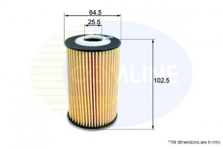 Фільтр масла COMLINE EOF251